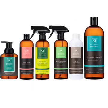 Natural Household Detergent leaves you peace of mind with zero-toxic chemical formulation, biodegradable, allergen free infused with essential oil for antibacterial, antifungal properties. Completely safe for your child and gentle on Eczema sensitive skin.